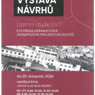 Výstava návrhů Územní studie SVIT