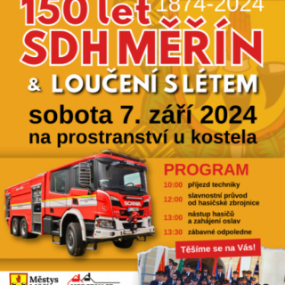 150 let SDH Měřín