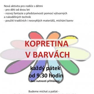 Kopretina v barvách