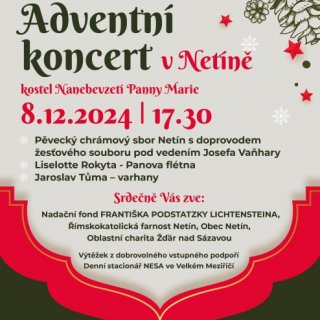 Adventní koncert v Netíně