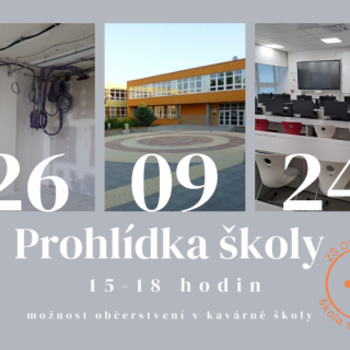 Prohlídka školy ZŠ Oslavická