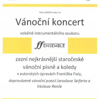 Koncert FF ENSEMBLE Brno