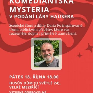 Komediantská mysteria v podání Láry Hausera