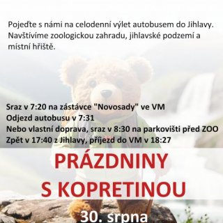 Prázdniny s Kopretinou v Jihlavě